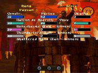 une photo d'Ã©cran de Warcraft 2 - The Dark Saga sur Sony Playstation